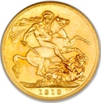British Sovereign gold coin