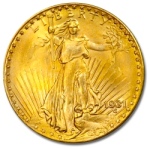 St. Gaudens $20 gold coin