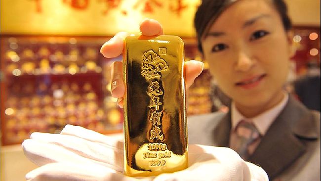 China Gold Bar Image