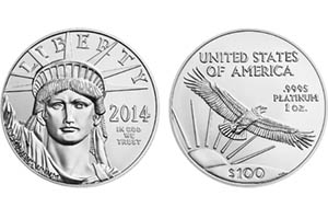 2014 american eagle platinum coin