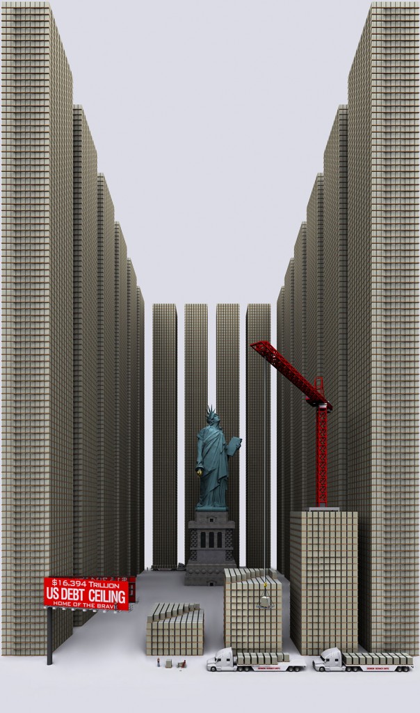 US Debt Ceiling 2012 visualized