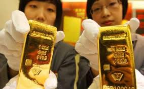 china gold, gold bars