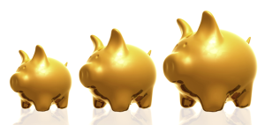 American Bullion Three Golden Piggies