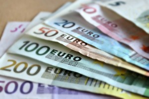 euro banknotes, euro, currency