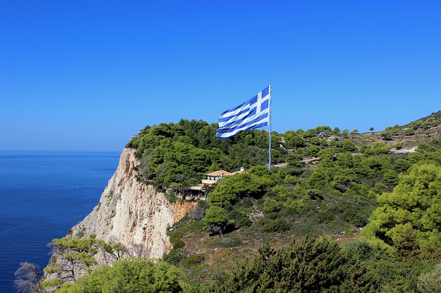 greek-flag-cliff