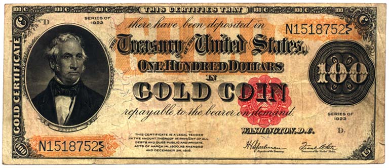 US-gold-certificate