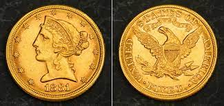 1854 Coronet Head Gold Half Eagle