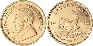 South African Krugerrand Gold Coin