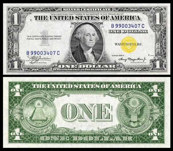 One US Dollar