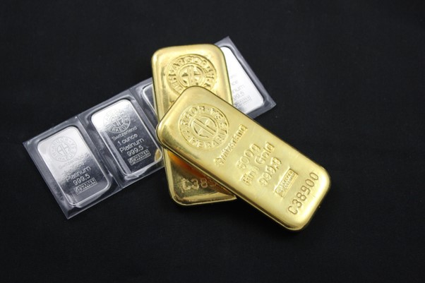 Silver and Gold bars
