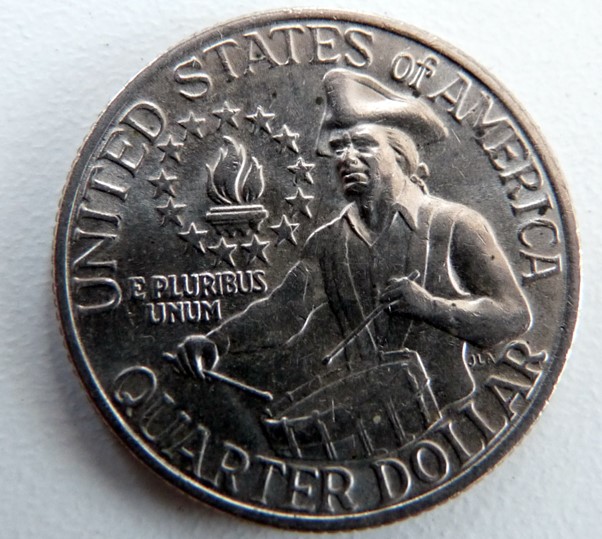 bicentennial silver quarter
